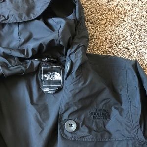 The North Face rain jacket